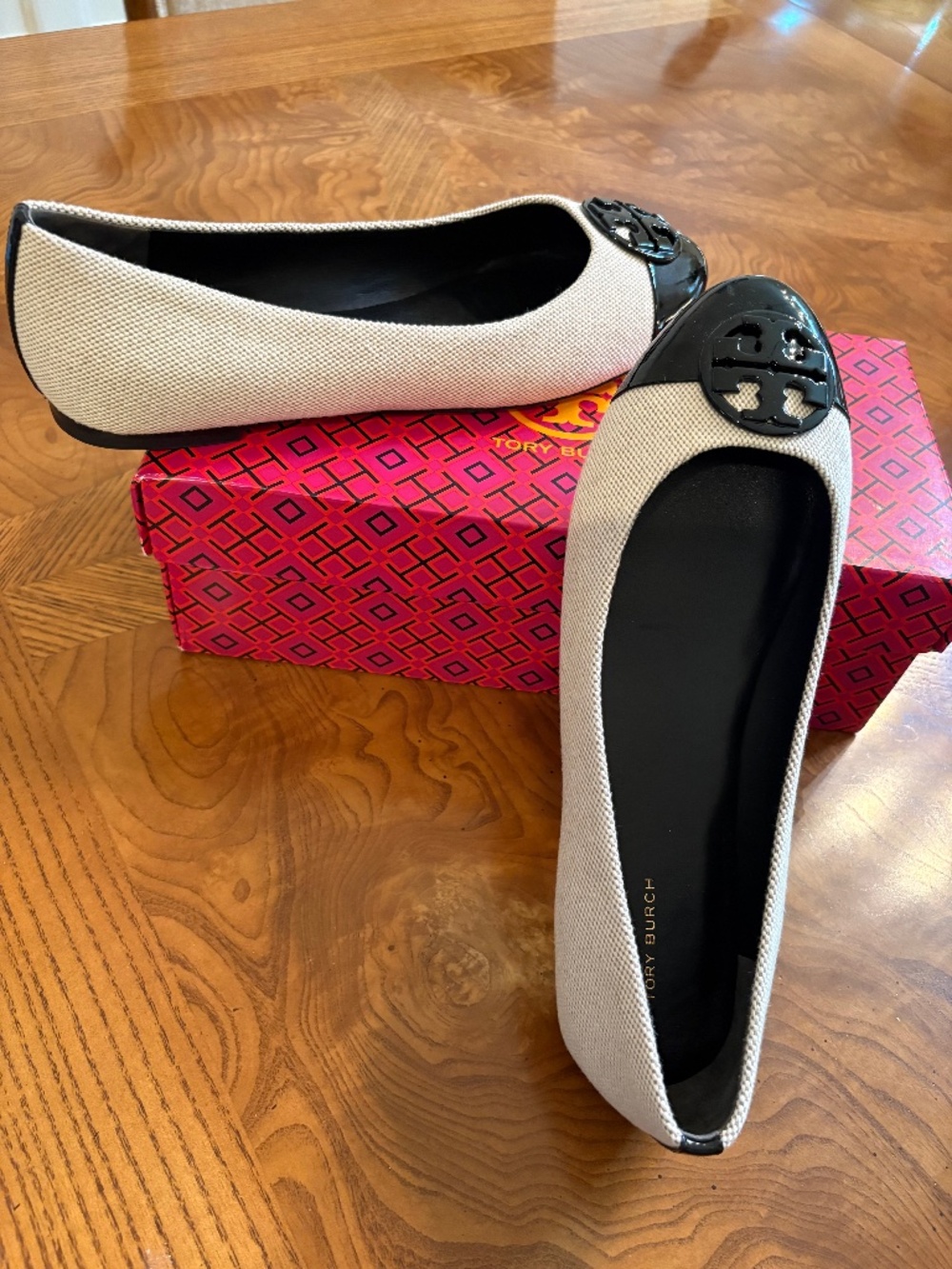 Tory Burch Captoe Ballet Flats 10.5